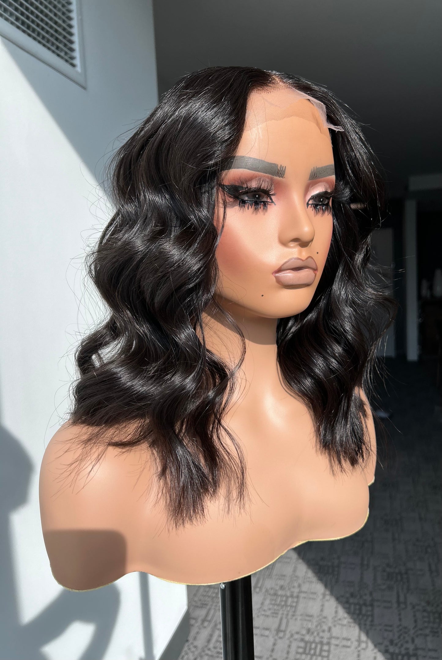 14” Bodywave Closure Bob Wig