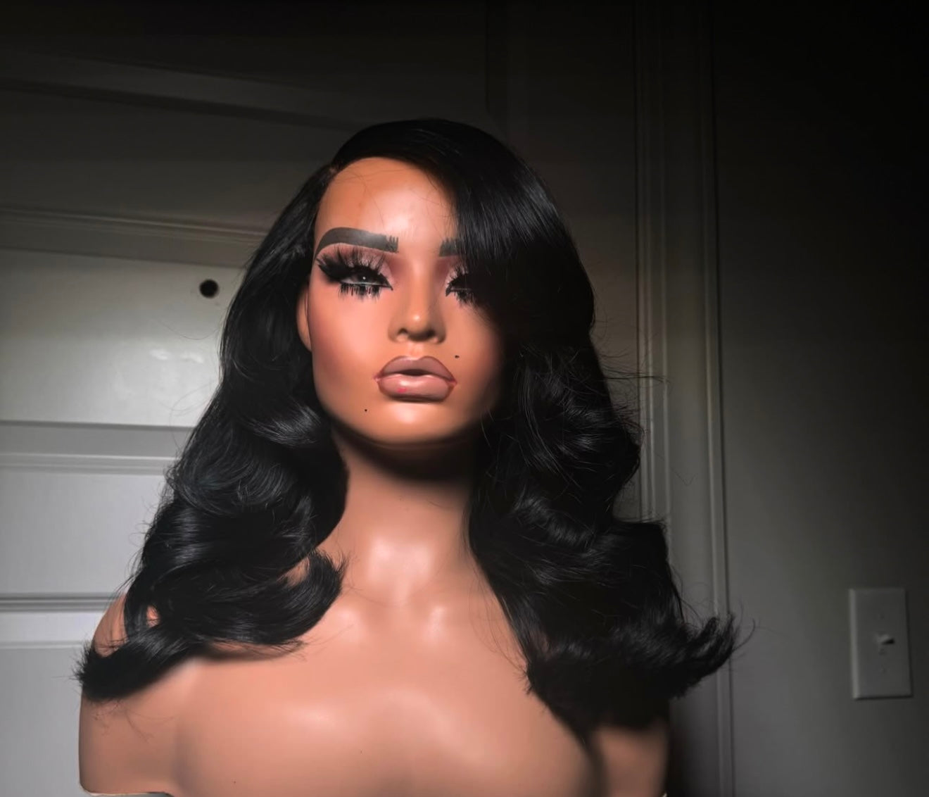 18" Side Part Bodywave Wig