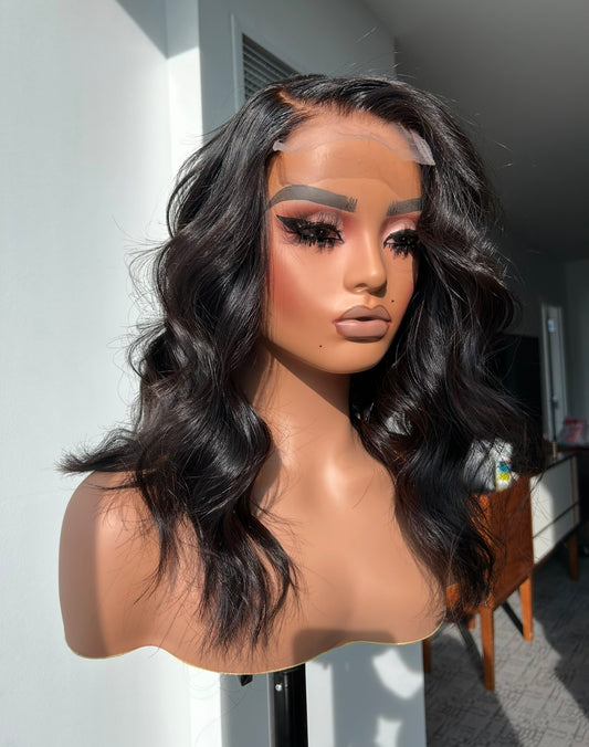 14' Bodywave Side part Bob