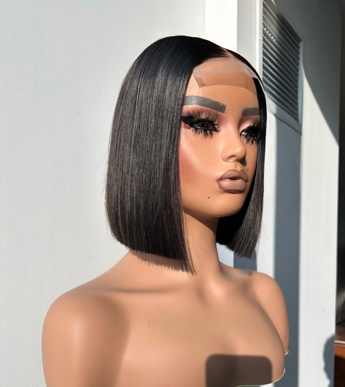 10” Straight Closure Bob Wig